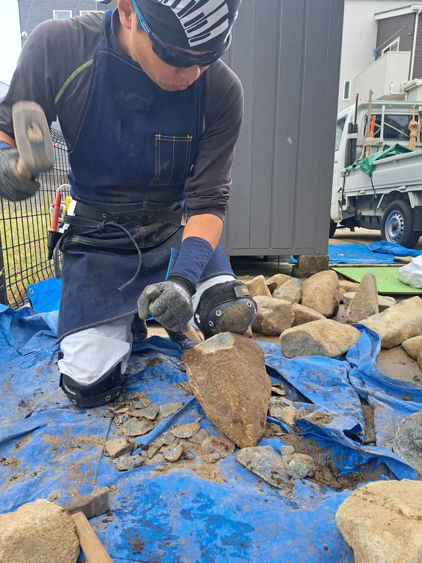 【印西市 外構工事】自然との繋がりを感じるスペース